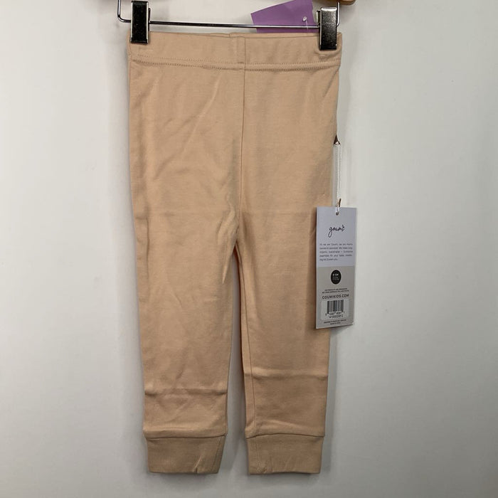 Size 6-12m: Goumi Beige Leggings NEW