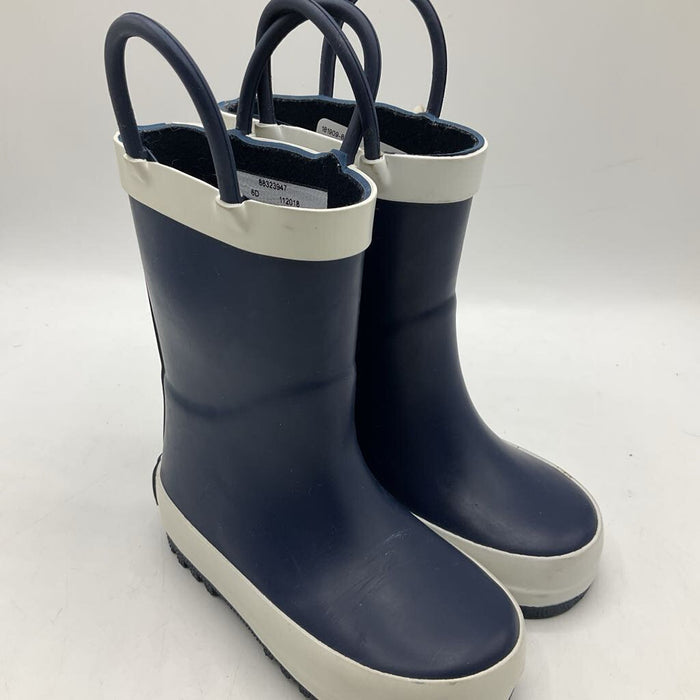 Size 6: Tucker + Tate Blue/White Rain Boots