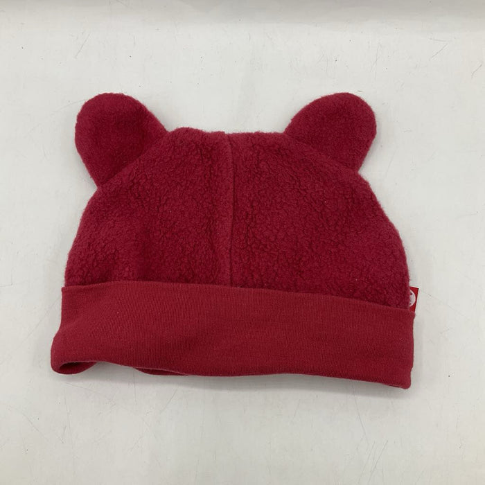 Size 6m: Zutano Red Bear Hat