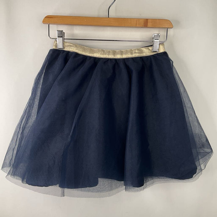 Size 8: Janie & Jack Dark Blue Tulle Skirt