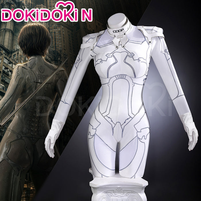 【Size S-3XL】DokiDoki-N Game Stellar Blade: Blood Rain Cosplay Evie Costume White Bodysuit