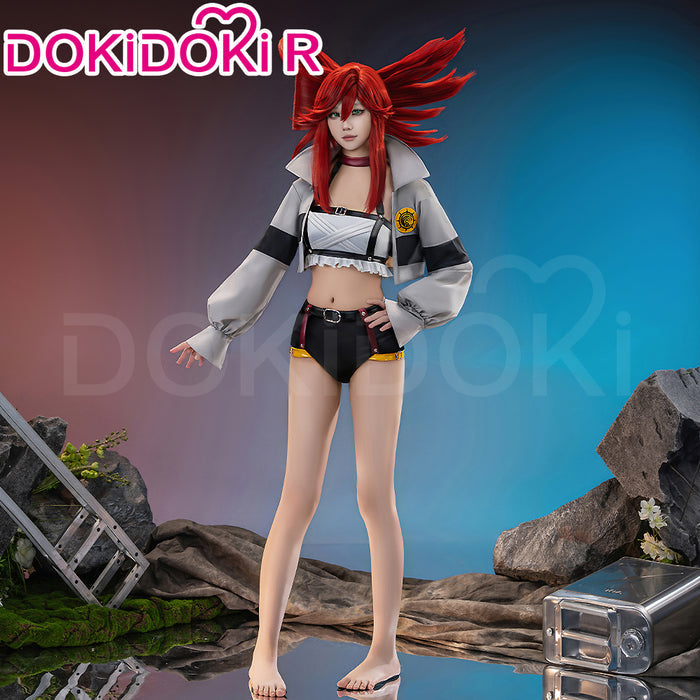 【Size S-3XL】DokiDoki-R Anime GACHIAKUTA Cosplay Riyo Reaper Costume SwimSuit