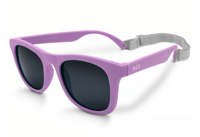 Size S (6m-2y): Jan & Jul Urban Xplorer Sunglasses - PURPLE