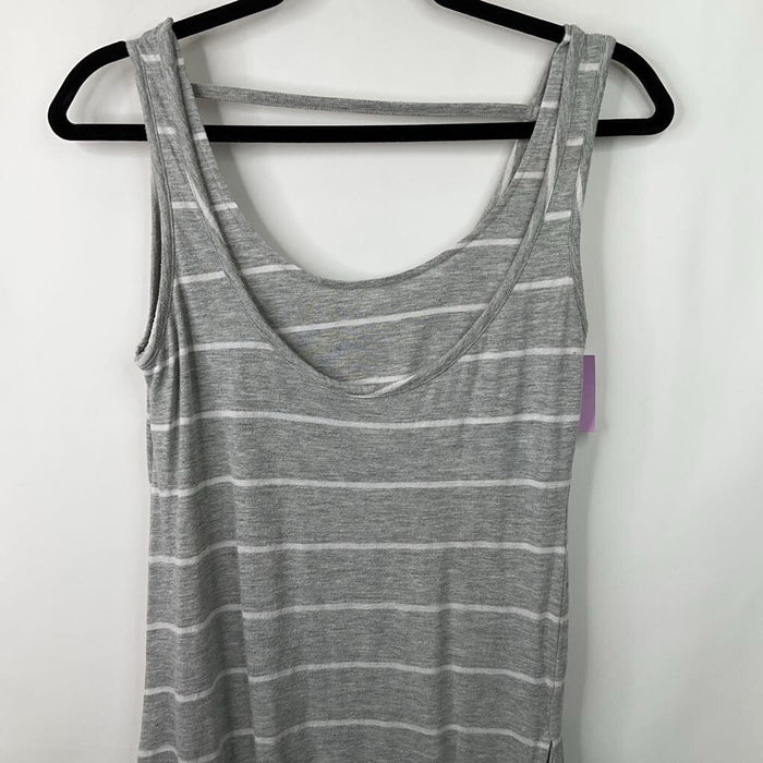 Size S: Kindred Bravely Grey/White Nursing Tank Dress