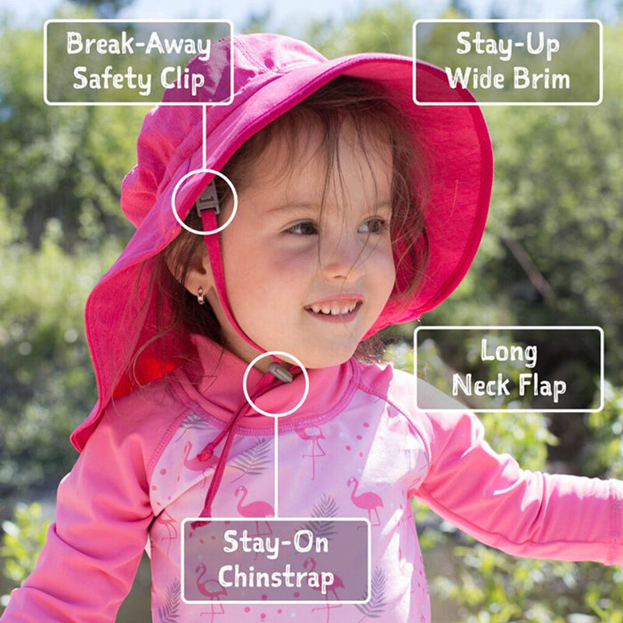 Size XL (5-12 years): Jan & Jul Aqua Dry Adventure Hat - TURTLE