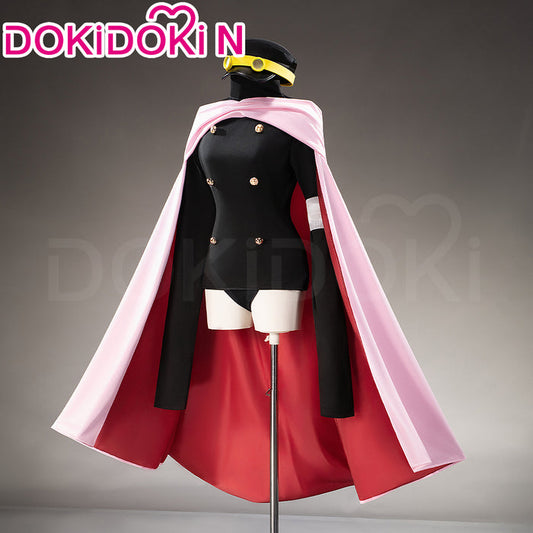 【Size XS-2XL】DokiDoki-N Anime Manga Cosplay Costume Pink Red Black Navy Uniform