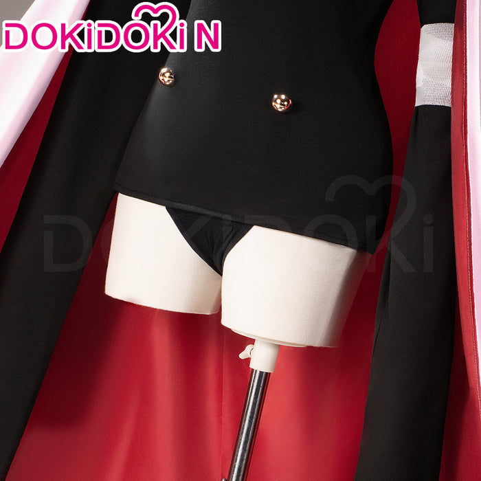 【Size XS-2XL】DokiDoki-N Anime Manga Cosplay Costume Pink Red Black Navy Uniform