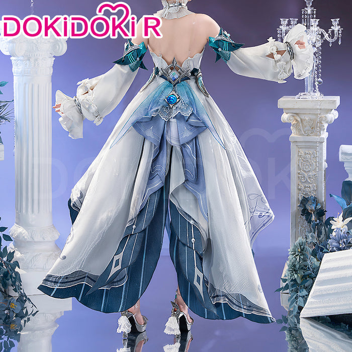 【Size XS-2XL】DokiDoki-R Game Genshin Impact Cosplay Vodyanitsa Costume Snezhnaya