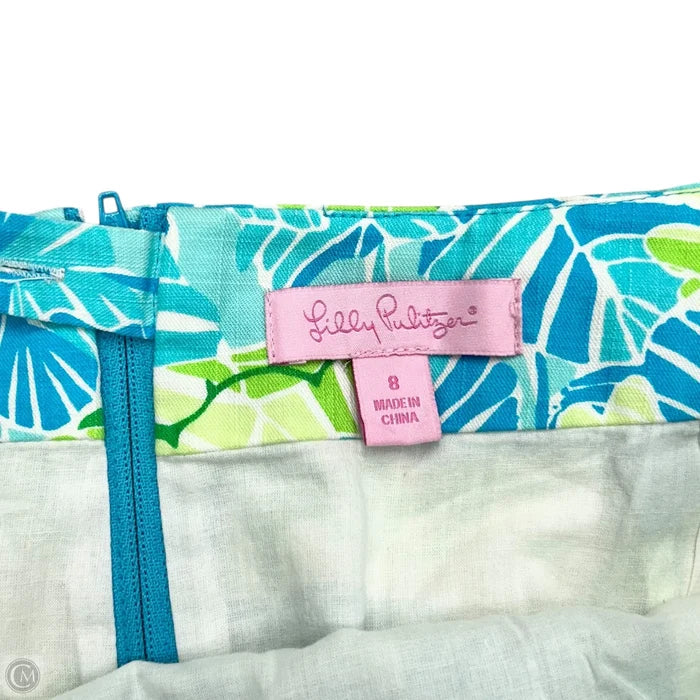 Skirt Designer By Lilly Pulitzer In Blue & Green, Size: M