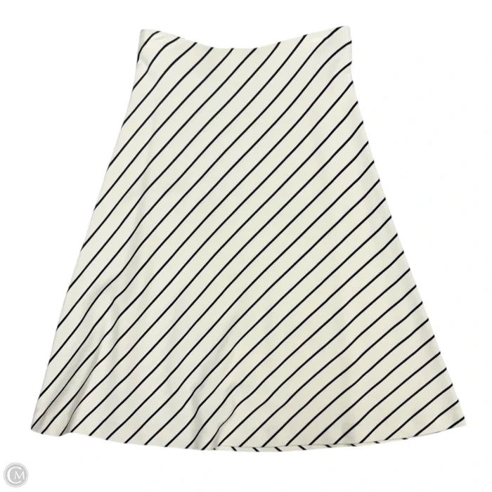 Skirt Maxi By Ann Taylor In Black & White, Size: 2