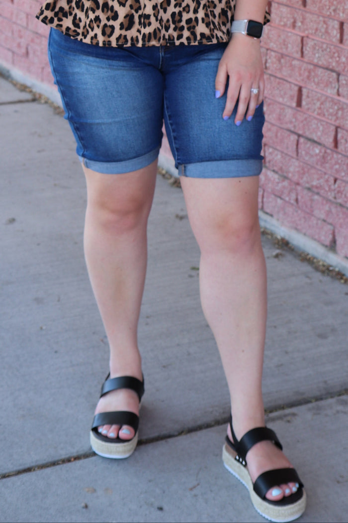 Skyline Wedge Platform Sandal Sandal Wild Diva- Tilden Co.