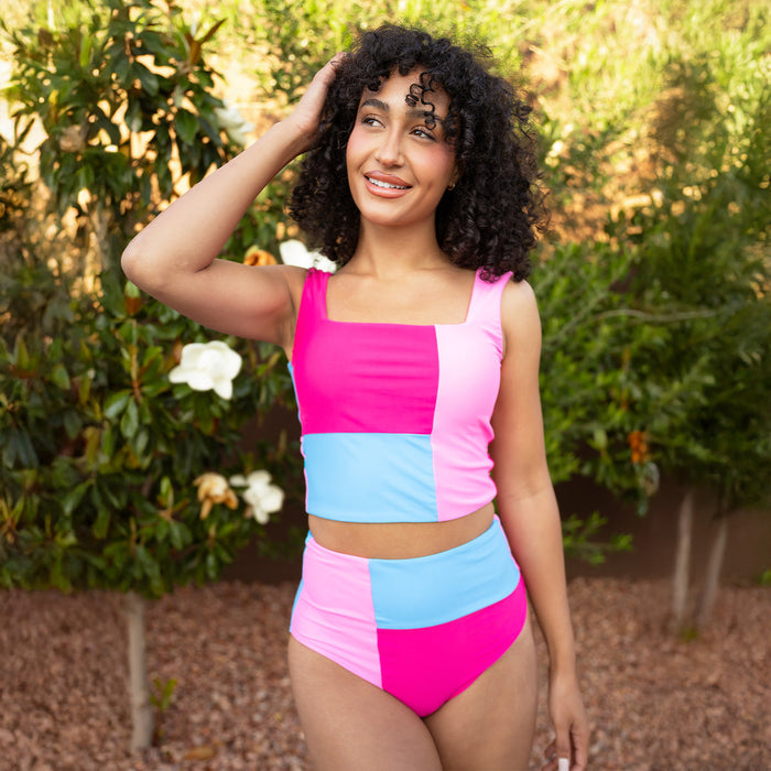 Fuchsia Color Block / XXS
