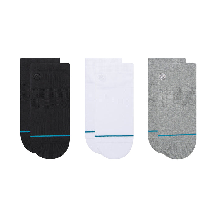 Stance Icon Low Socks 3 Pack Small (Men 3-5.5 / Women 5-7.5) Small (Men 3-5.5 / Women 5-7.5)  Ankle Socks Stance- Tilden Co.