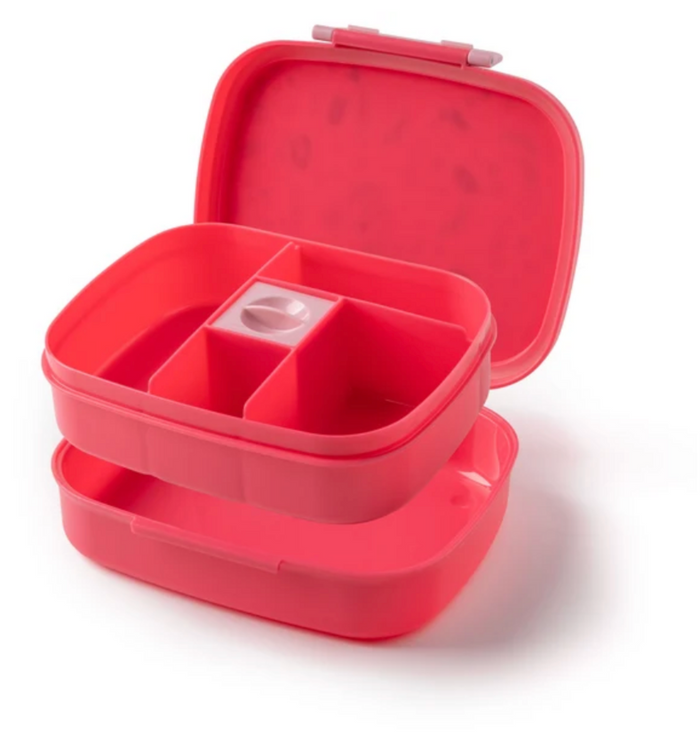 Stephen Joseph Bento Box w/Removable Tray - STRAWBERRY NEW