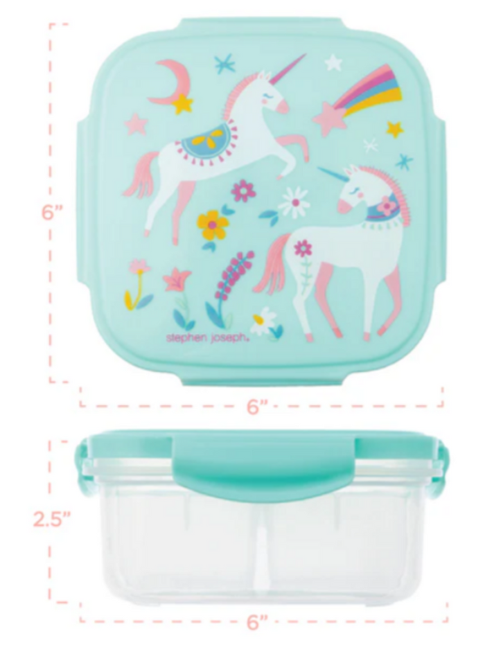 Stephen Joseph Snack Box W/Ice Pack - MERMAID NEW