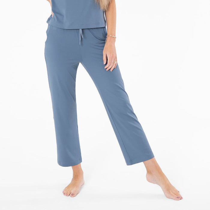 Straight Leg Lounge Pants Casual Pants Janela Bay- Tilden Co.