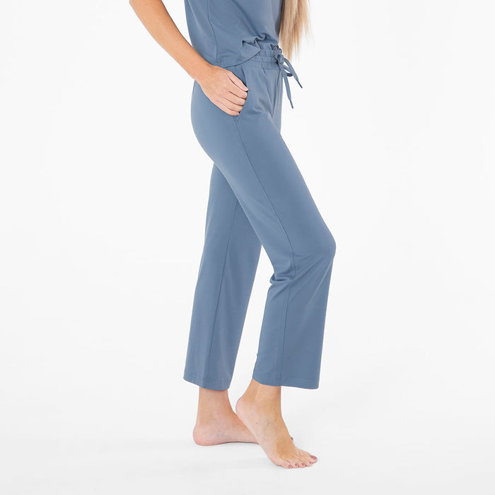 Straight Leg Lounge Pants Casual Pants Janela Bay- Tilden Co.