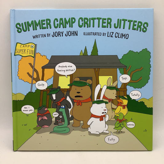 Summer Camp Critter Jitters (hard cover)