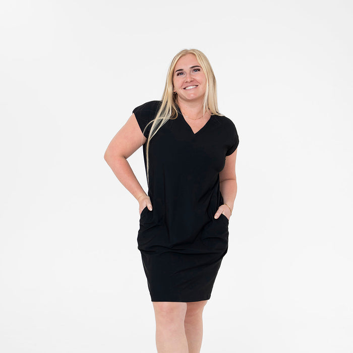 Summer Pocket Dress Black / XS Black XS Swim Cover Up Janela Bay- Tilden Co.