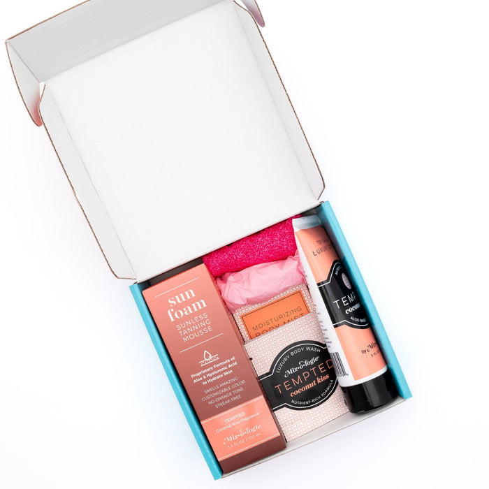 SunFoam Sunless Tan Success Kit Bath & Body Mixologie- Tilden Co.