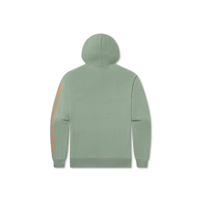 Bay Green with Orange | Back