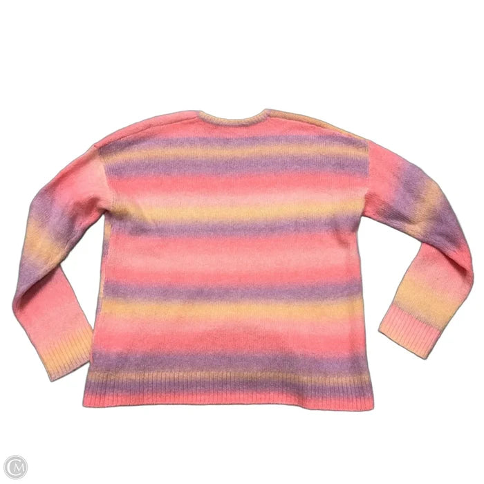 Sweater Designer By Lilly Pulitzer In Pink & Purple, Size: L