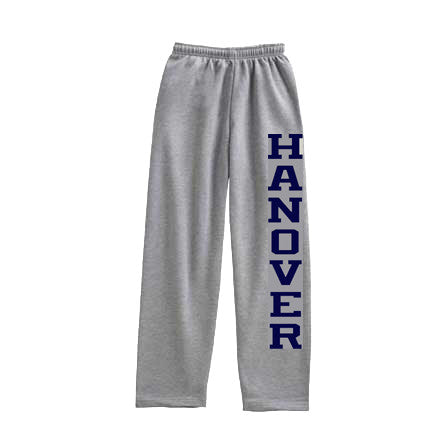 Sweatpants - Heavyweight - Open Bottom - Grey - Adult/Youth