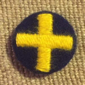Swedish Flag Fabric Badge