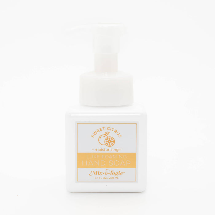 Sweet Citrus Luxe Foaming Hand Soap hand soap Mixologie- Tilden Co.