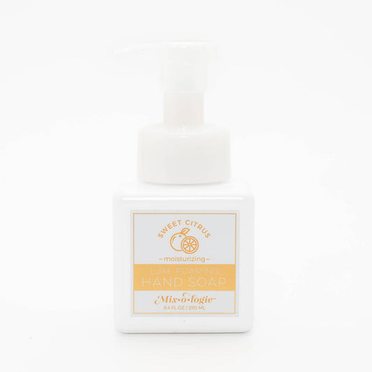 Sweet Citrus Luxe Foaming Hand Soap hand soap Mixologie- Tilden Co.