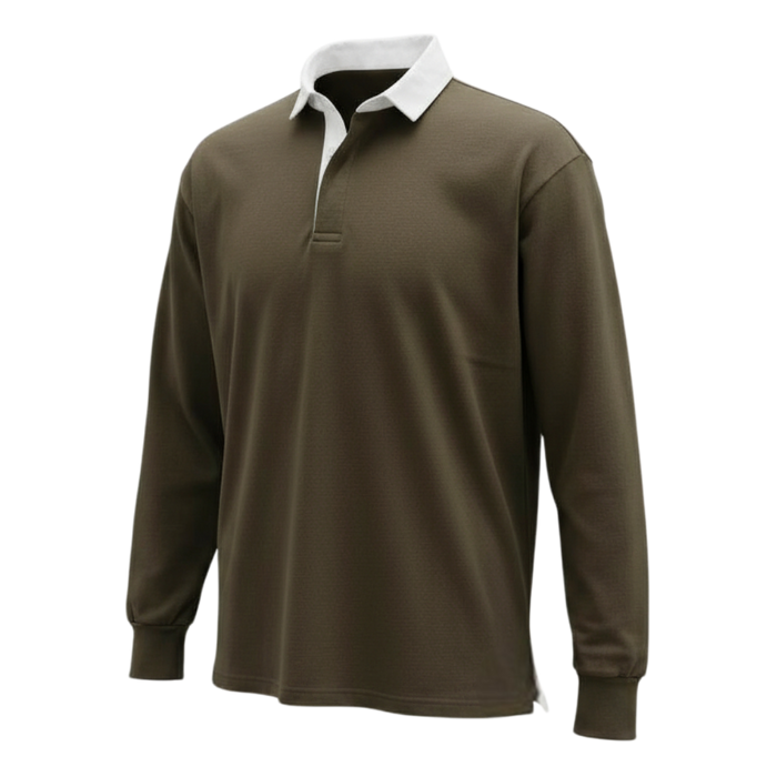 Taupe Rugby Shirt