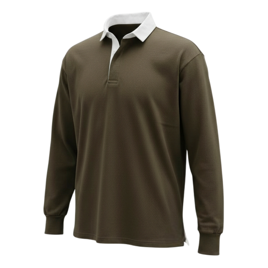 Taupe Rugby Shirt