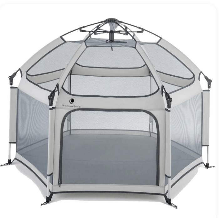 The California Beach Co Grey Pop N' Go Playpen Tent (Retails $120)
