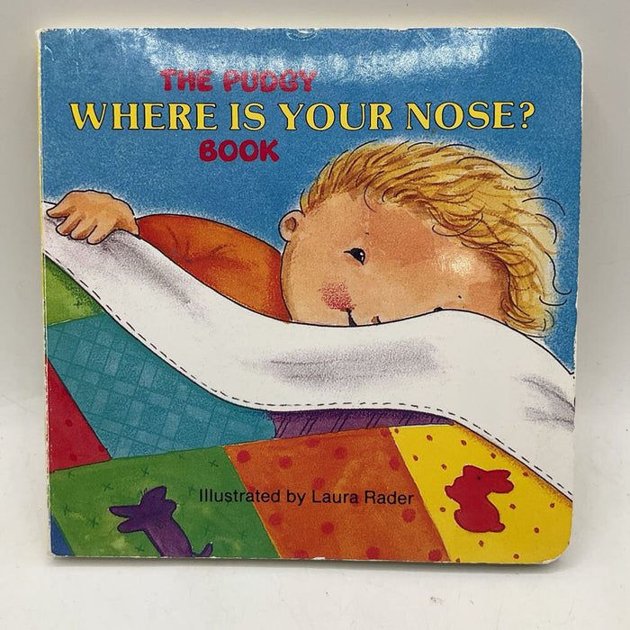 The Pudgy Where Is Your Nose? Book (boardbook)