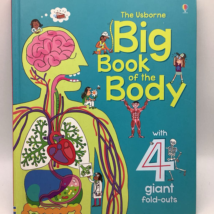 The Usborne Big Book Of The Body (hardcover)