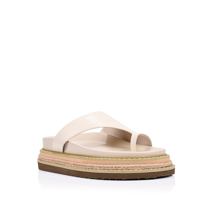 Thor Flatform Thongs - Bone White