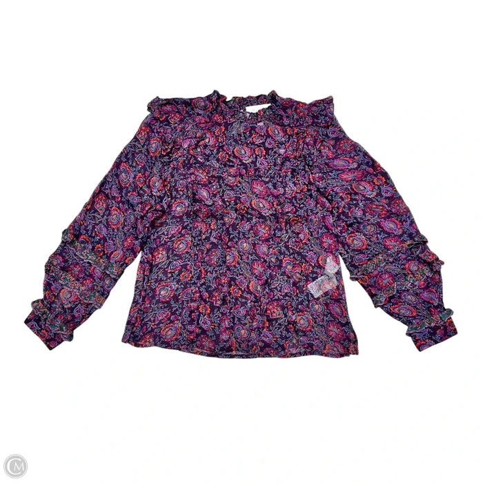 Top Long Sleeve By Cleobella In Floral Print, Size: S