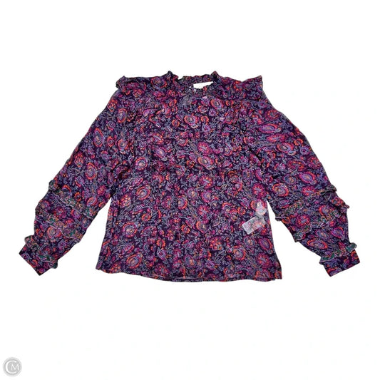 Top Long Sleeve By Cleobella In Floral Print, Size: S
