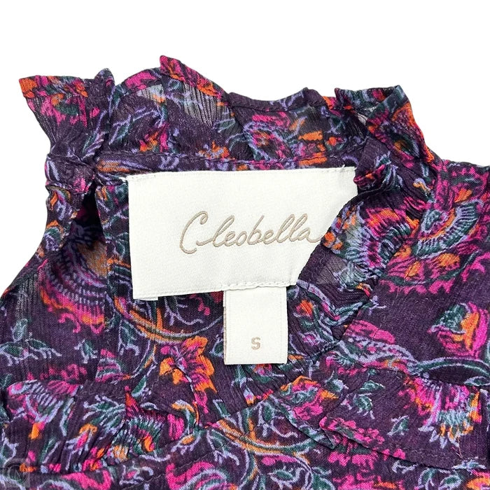 Top Long Sleeve By Cleobella In Floral Print, Size: S