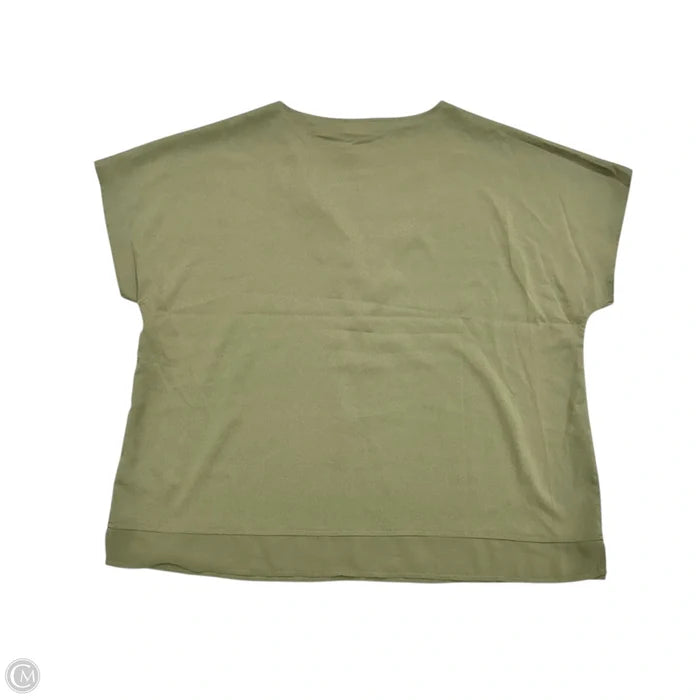 Top Short Sleeve By Dkny In Green, Size: Xl