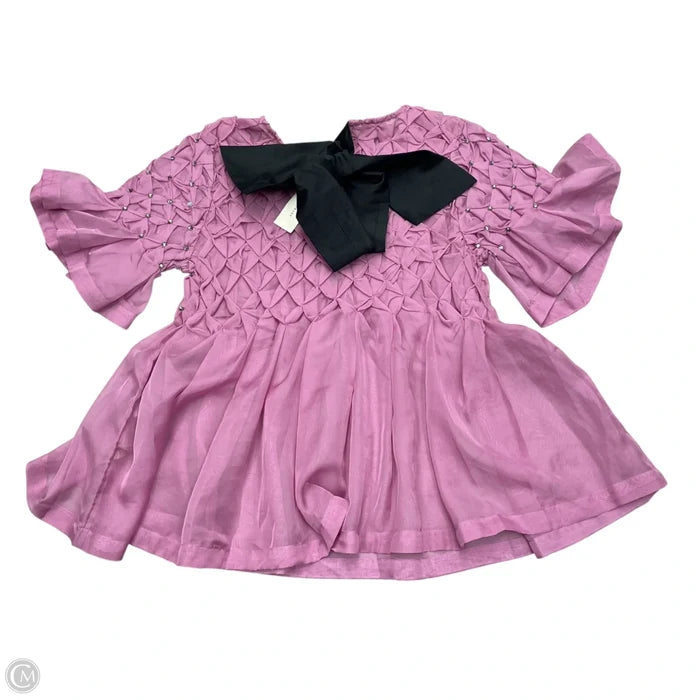 Top Short Sleeve By Maeve In Purple, Size: Xxs