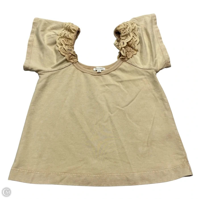 Top Sleeveless By Pilcro In Beige, Size: Xxs