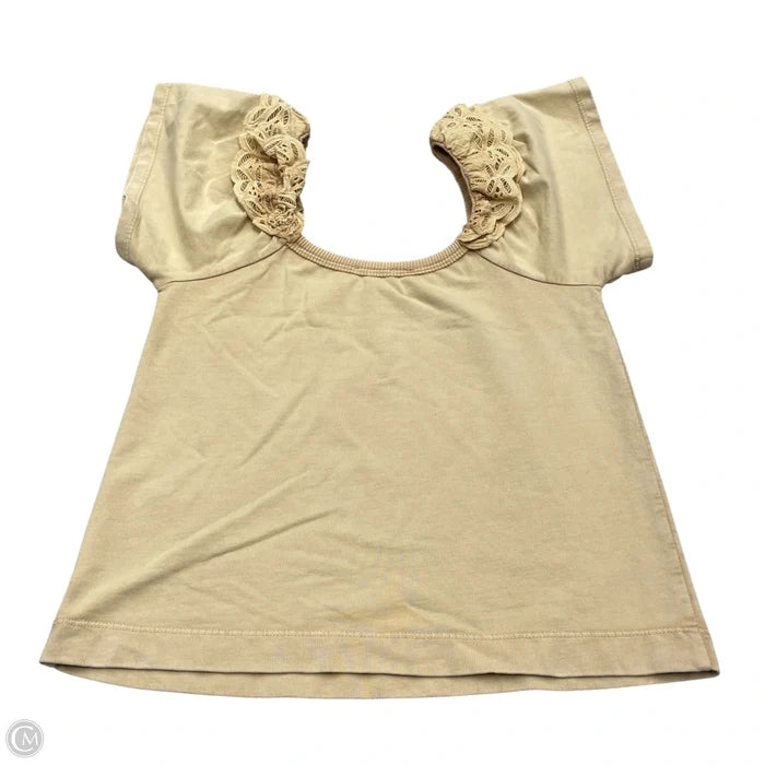 Top Sleeveless By Pilcro In Beige, Size: Xxs