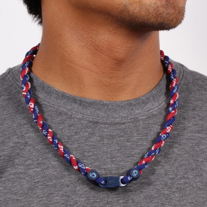 Navy/Maroon / 18" (45cm)