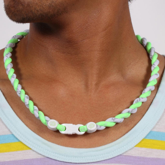Optic Green/White / 18" (45cm)
