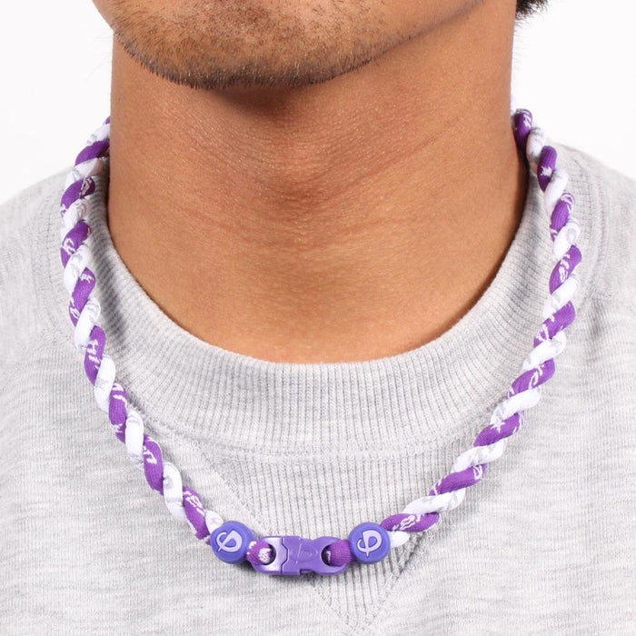 Purple/White / 18" (45cm)