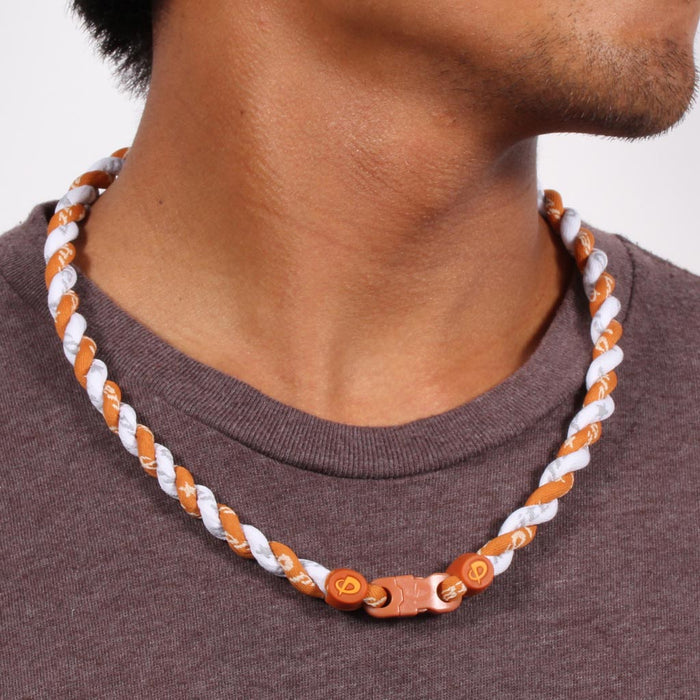 Burnt Orange/White / 18" (45cm)