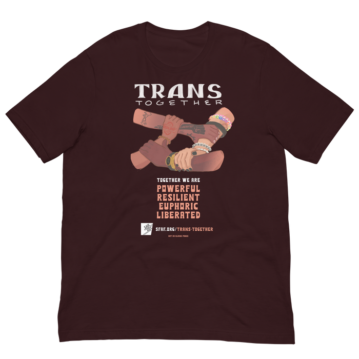 Trans Together Gender Neutral t-shirt