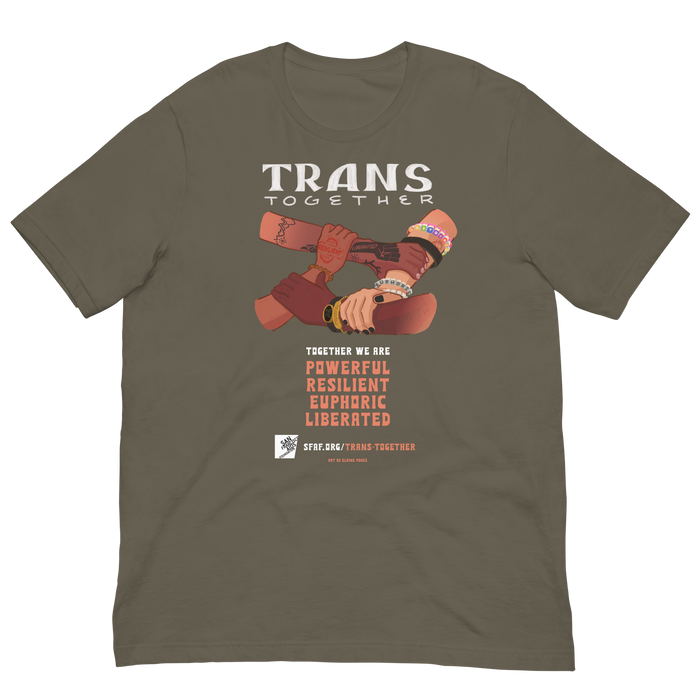 Trans Together Gender Neutral t-shirt
