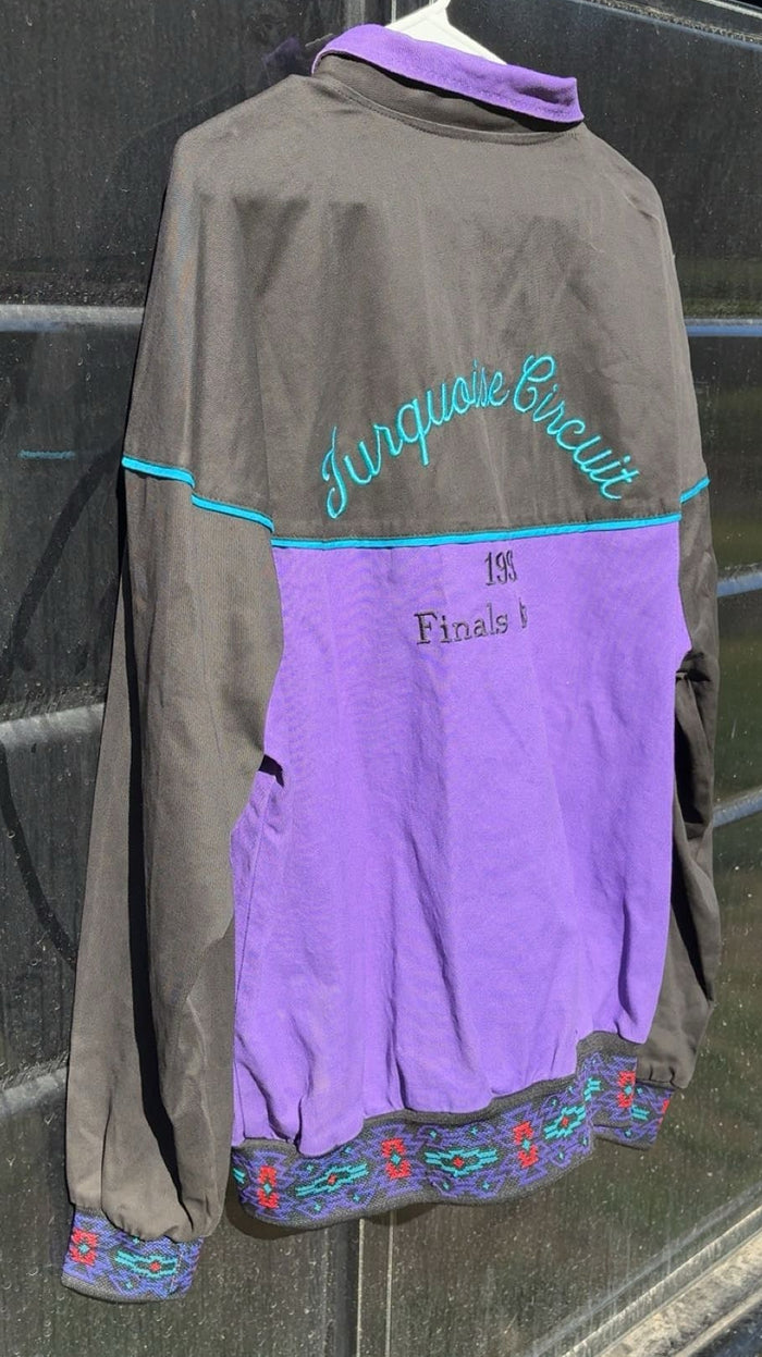 Turquoise Circuit 1998 Rodeo Finals Purple-Kyta Make- Trophy Jacket